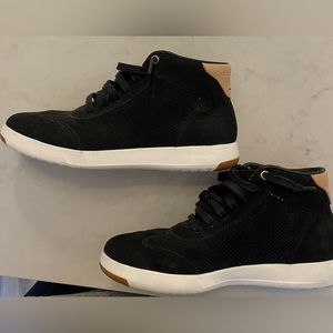Cole Haan Black Suede High-Top Sneaker - 7.5